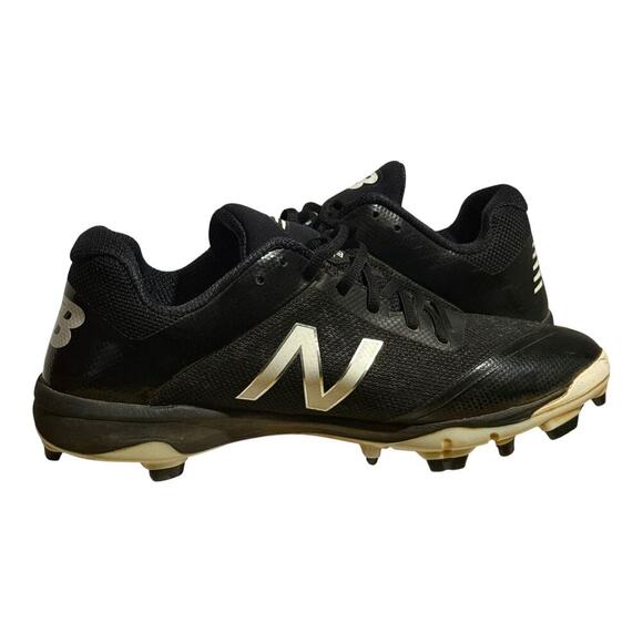 New Balance FuelCell COMPv3 Baseball Cleats Men's Size 12.5 Black White Molded - Picture 7 of 8